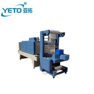 سیمی آٹومیٹک بگ باکس اور درجن بھر بوتل واٹر فلم سکڑنے والی ریپنگ پیکنگ مشین